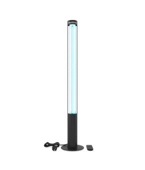 Бактерицидний опромінювач BactoSfera 360° U95 +100% RC-TIMER Black