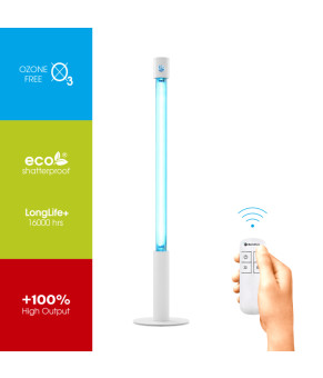 Бактерицидний опромінювач BactoSfera 360° 25 ECO +100% RC-TIMER White
