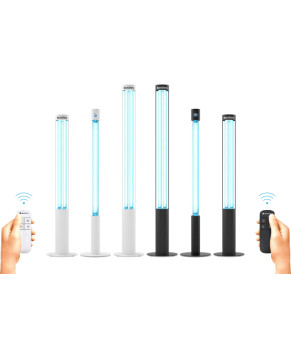 Бактерицидний опромінювач BactoSfera 360° 25 ECO +100% RC-TIMER Black