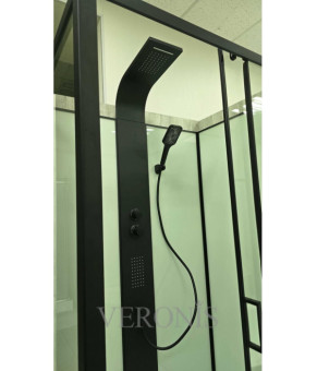 Душевой бокс Veronis BN-11-120 Black 120×90×235 см