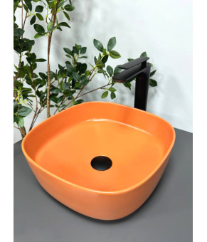 Умывальник (раковина) VBI AREZZO TERRACOTTA MATT накладной