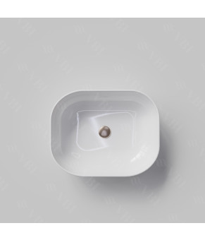 Умывальник (раковина) VBI BERGAMO WHITE накладной