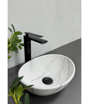 Умывальник (раковина) VBI PARMA S MARBLE NATURE GLOSSY накладной