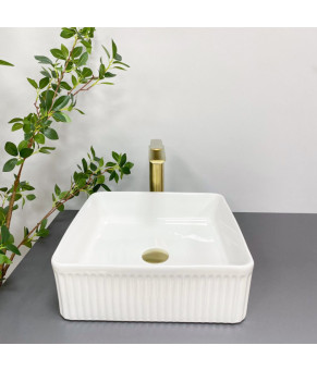 Умывальник (раковина) VBI BOLZANO WHITE накладной