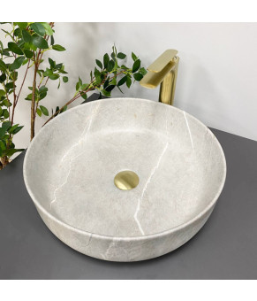 Умывальник (раковина) VBI BARI GREY STONE MATT накладной