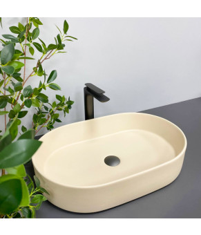 Умывальник (раковина) VBI VERONA 70 BEIGE MATT накладной