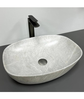 Умывальник (раковина) VBI OLBIA GREY STONE MATT накладной