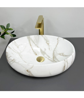 Умывальник (раковина) VBI VENETO LAVA GLOSSY накладной
