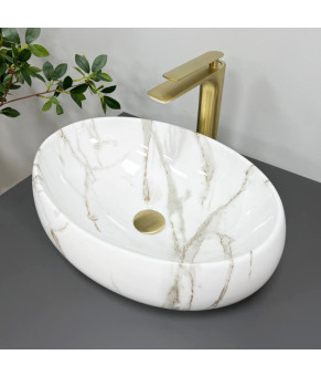 Умывальник (раковина) VBI VENETO LAVA GLOSSY накладной
