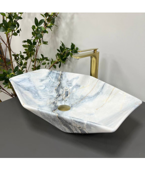 Умывальник (раковина) VBI VENEZIA GRANIT GLOSSY накладной