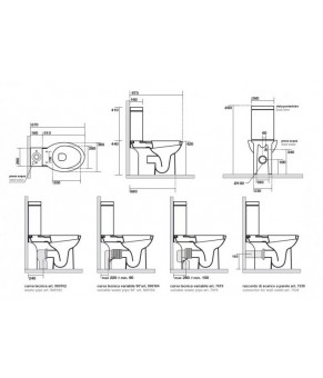 Бачок Kerasan Bit 4481