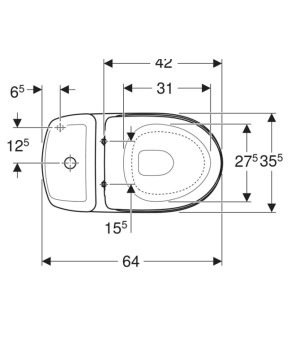 Унітаз компакт Kolo Solo (S7921800UA)