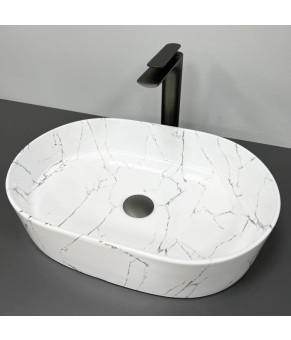 Умывальник (раковина) VBI VERONA 50 MARMO GLOSSY накладной