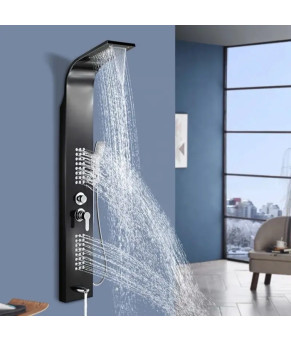 Гідромасажна панель AQUANIL MXP-105 BLACK MATT (MXP105BLACKMATT)