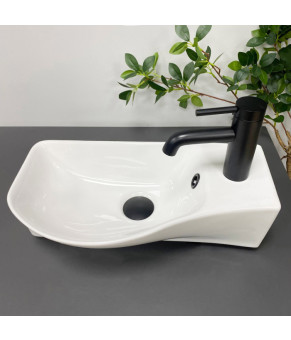 Умывальник (раковина) VBI FERMO L WHITE подвесной