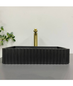 Умывальник (раковина) VBI FLORENTIA BLACK MATT накладной