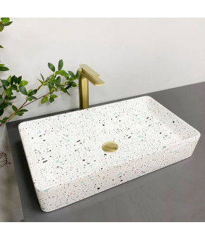 Умывальник (раковина) VBI TRIEST MOSAIC GLOSSY накладной