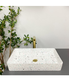 Умывальник (раковина) VBI TRIEST MOSAIC GLOSSY накладной