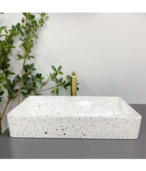 Умывальник (раковина) VBI TRIEST MOSAIC GLOSSY накладной