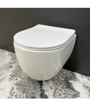 Подвесной унитаз VBI VULCANO WHITE
