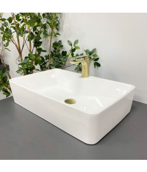 Умывальник (раковина) VBI FORLI XL WHITE накладной