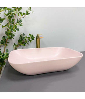 Умывальник (раковина) VBI AVEZZANO PINK MATT накладной