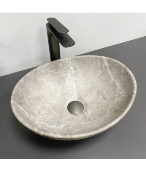 Умывальник (раковина) VBI PARMA BEIGE STONE MATT накладной