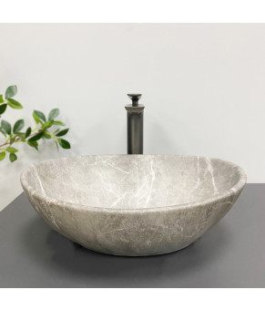 Умывальник (раковина) VBI PARMA BEIGE STONE MATT накладной