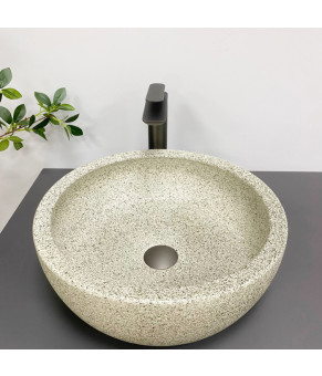 Умывальник (раковина) VBI CORRIDONIA BEIGE STONE MATT накладной