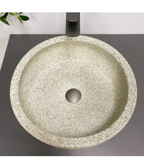 Умывальник (раковина) VBI CORRIDONIA BEIGE STONE MATT накладной