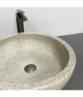 Умывальник (раковина) VBI CORRIDONIA BEIGE STONE MATT накладной