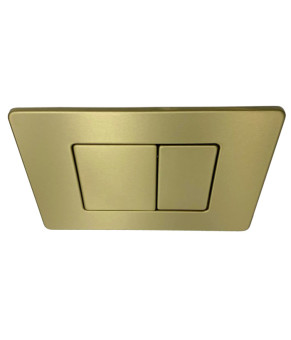 Кнопка смыва для инсталляции VBI ELBA X BRUSHED GOLD