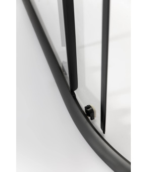 Душова кабіна AquaStream Ethos 120 All Blacks лівостороння (18 782 L)