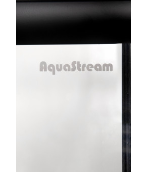 Душова кабіна AquaStream Ethos 120 All Blacks лівостороння (18 782 L)