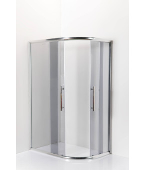 Душова кабіна AquaStream Ethos 120 сіра правостороння (18 780)