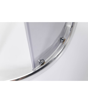 Душова кабіна AquaStream Ethos 120 сіра лівостороння (18 780 L)