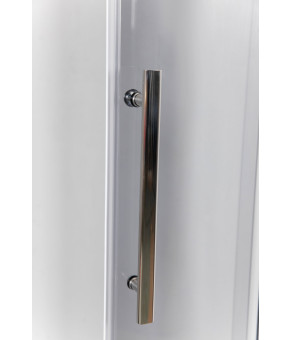 Душова кабіна AquaStream Ethos 120 сіра лівостороння (18 780 L)