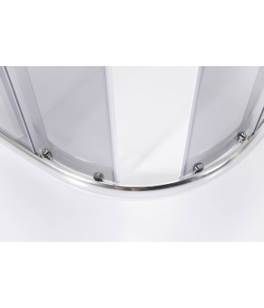 Душова кабіна AquaStream Ethos 120 сіра лівостороння (18 780 L)