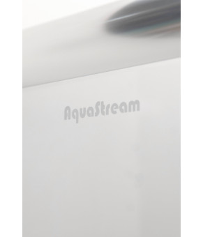 Душова кабіна AquaStream Ethos 120 сіра лівостороння (18 780 L)