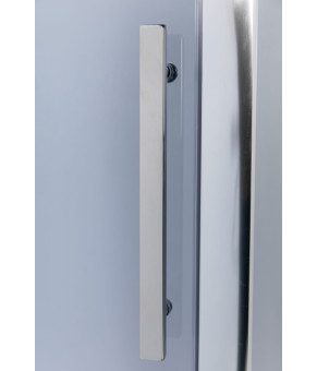 Душова кабіна AquaStream Ethos 100S Swing розпашна сіра (18 764)