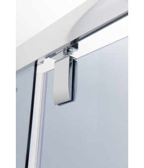 Душова кабіна AquaStream Ethos 100S Swing розпашна сіра (18 764)