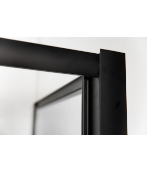 Душевая кабина AquaStream Ethos 100SR Swing ALL BLACKS 18696