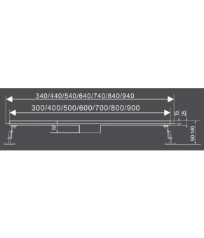 Душевой трап Epelli NEO PRO 60 cm (NPR-600)