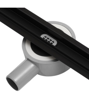 Душевой линейный трап Epelli Slim Black 60cm (SLMB-600)