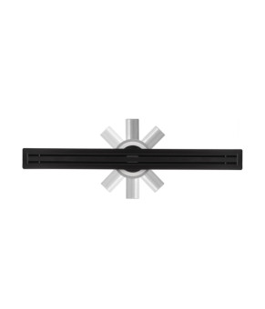 Душевой линейный трап Epelli Slim Black 70cm (SLMB-700)
