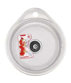 Кухонная мойка Zerix Z4843-06-160MD (micro decor) (ZS0567)