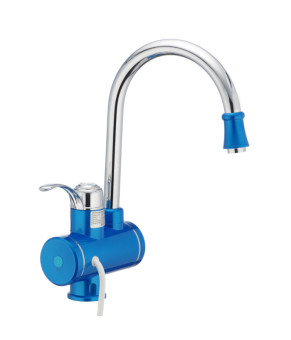 Проточный водонагреватель Mixxus Electra 240-E Blue с индикатором температуры (MI2747)