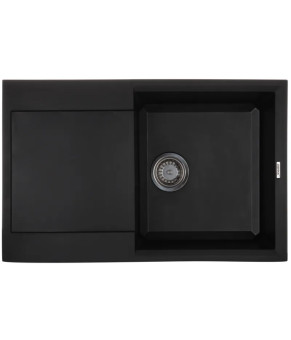 Мийка кухонна Zerix ZS-7950S-03 Чорна (ZX4580)