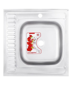 Кухонная мойка Zerix Z6060R-04-160E (Satin) (ZM0609)