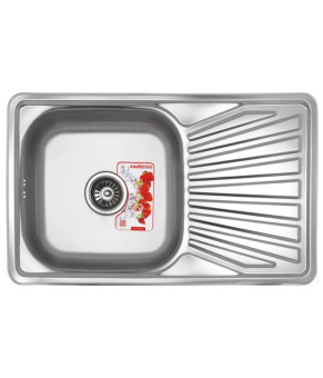 Мийка кухонна Zerix Z7848-08-180D (decor) (ZX1605)
